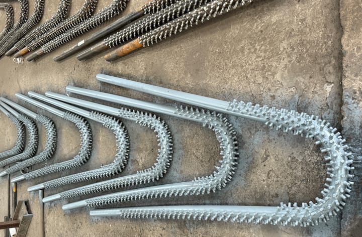 IBR Approved Studded Tubes